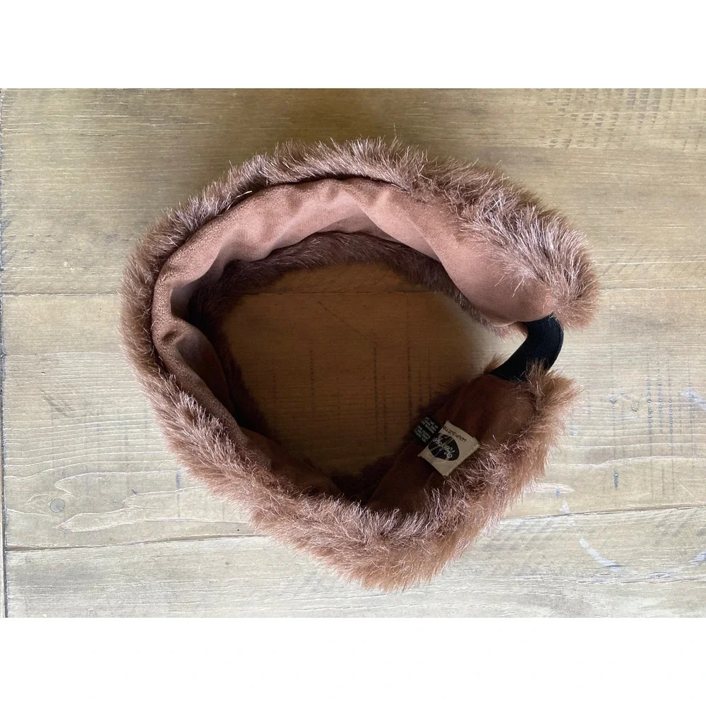 Ben Berger Luxury Collection Brown Faux Fur Headband Ear Warmer Elastic Band